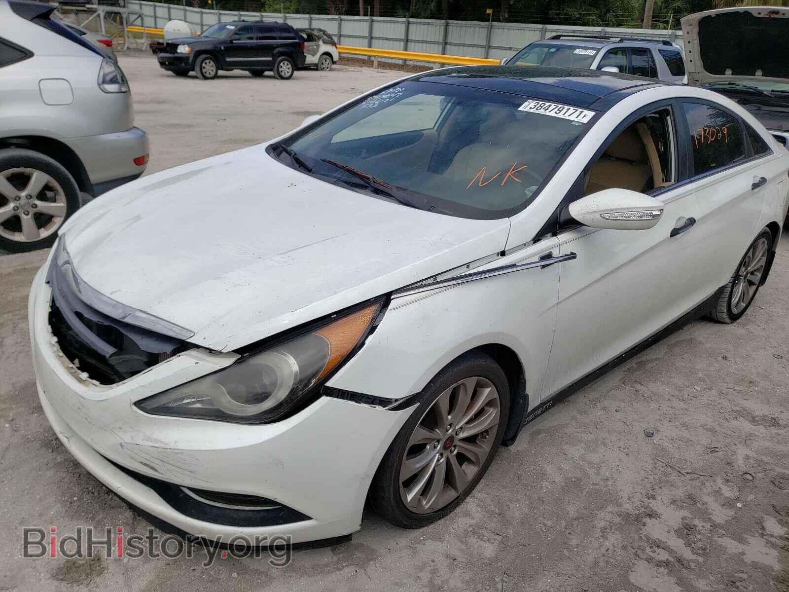 2012 HYUNDAI SONATA - VIN: 5NPEC4AB3CH491370 - Фото 2