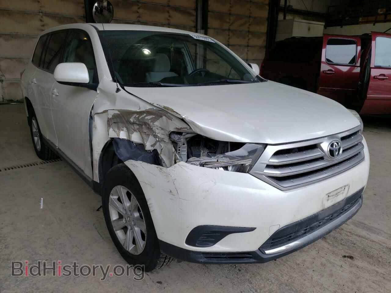Photo 5TDBK3EHXCS170872 - TOYOTA HIGHLANDER 2012