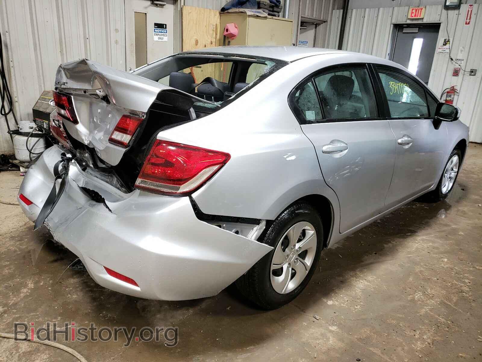 2014 HONDA CIVIC - VIN: 19XFB2F53EE025797 - Фото 4