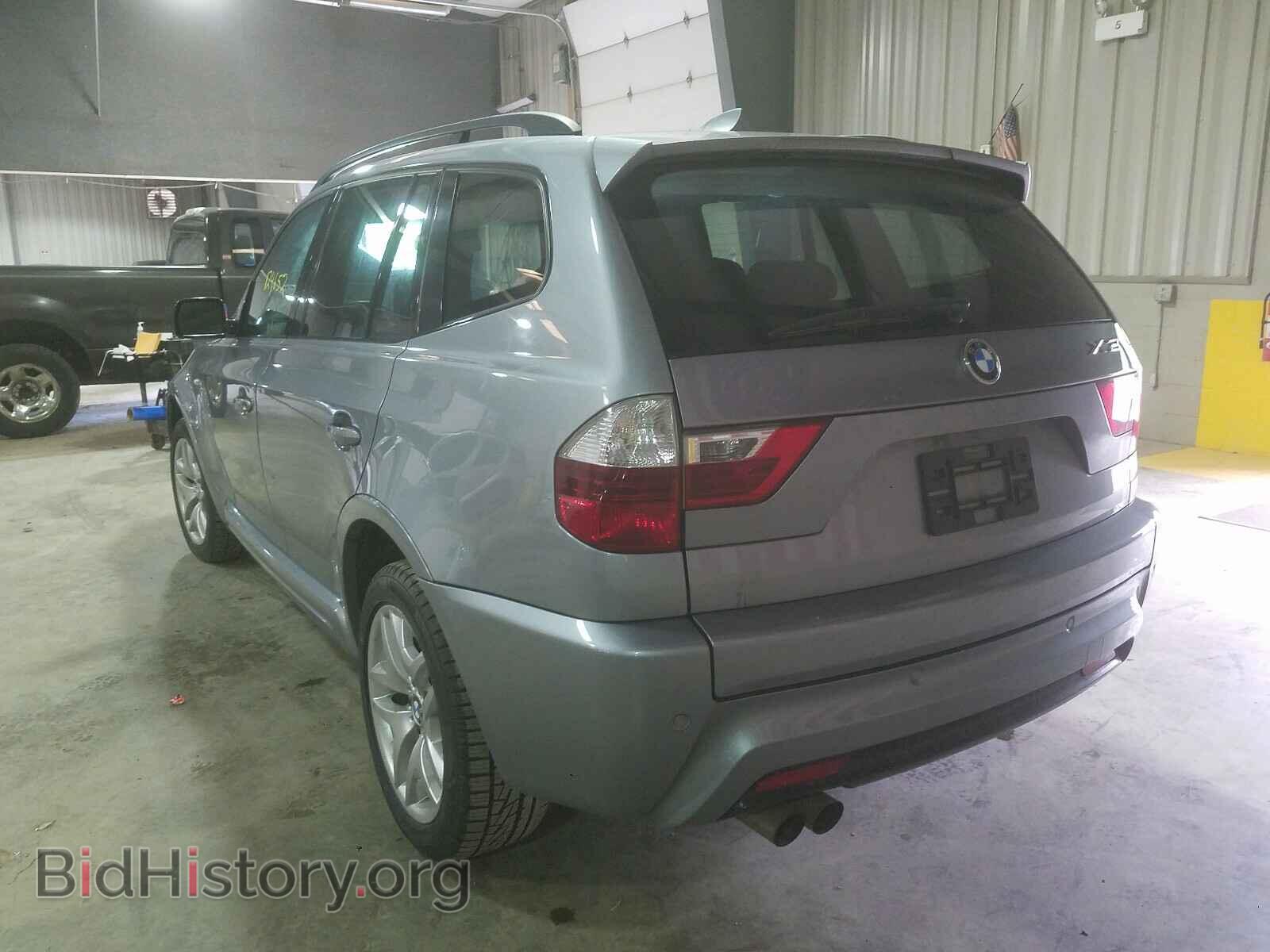 2007 BMW X3 - VIN: WBXPC93447WF12222 - Фото 3