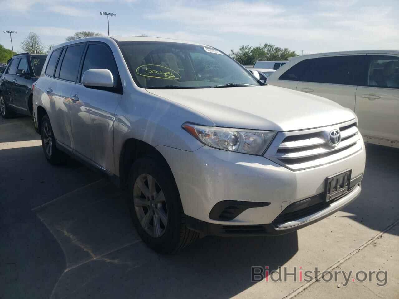 Photo 5TDZA3EH6DS034712 - TOYOTA HIGHLANDER 2013