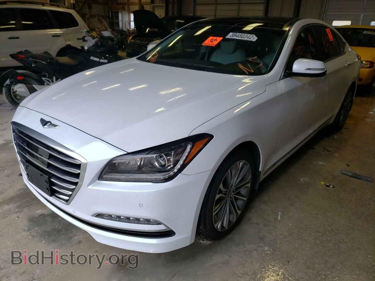 2016 HYUNDAI GENESIS - VIN: KMHGN4JE0GU129291 - Фото 2