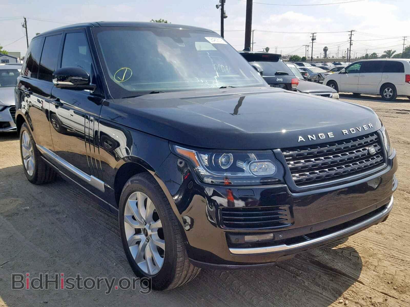 Photo SALGS2VF8FA197934 - LAND ROVER RANGE ROVE 2015