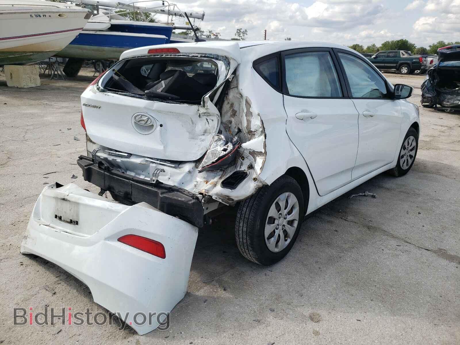 2016 HYUNDAI ACCENT - VIN: KMHCT5AE8GU242450 - Фото 4