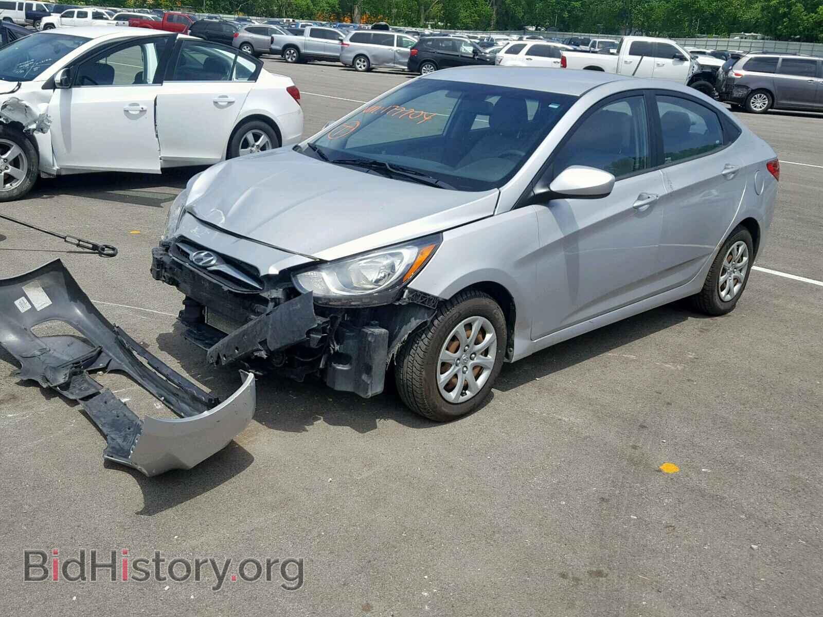 2012 HYUNDAI ACCENT - VIN: KMHCT4AEXCU177704 - Фото 2