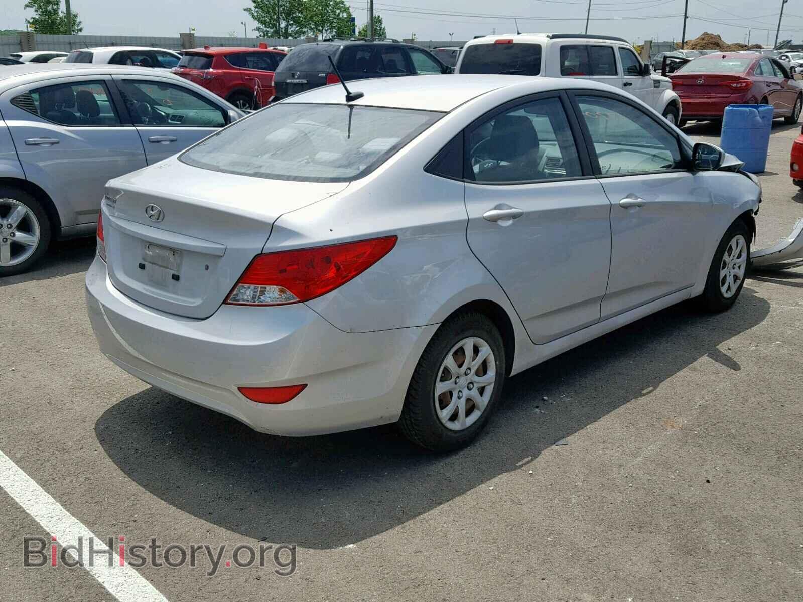 2012 HYUNDAI ACCENT - VIN: KMHCT4AEXCU177704 - Фото 4