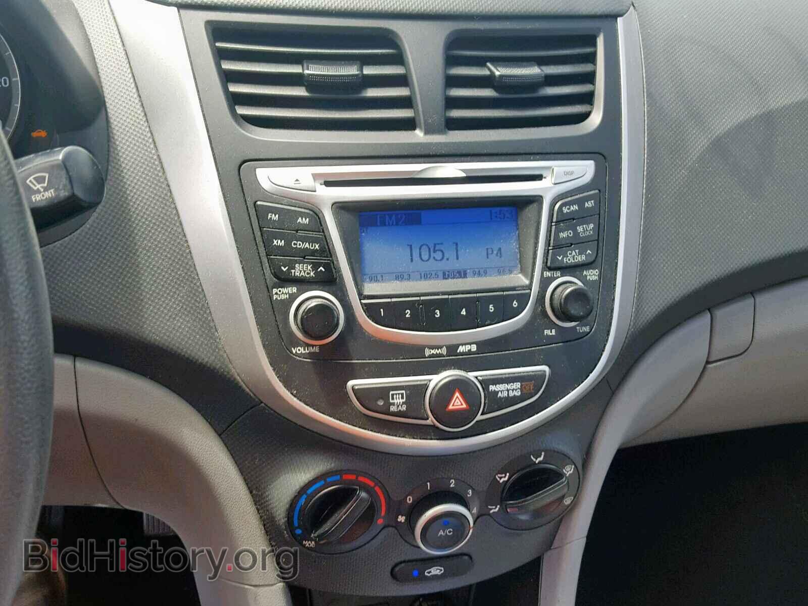 2012 HYUNDAI ACCENT - VIN: KMHCT4AEXCU177704 - Фото 9
