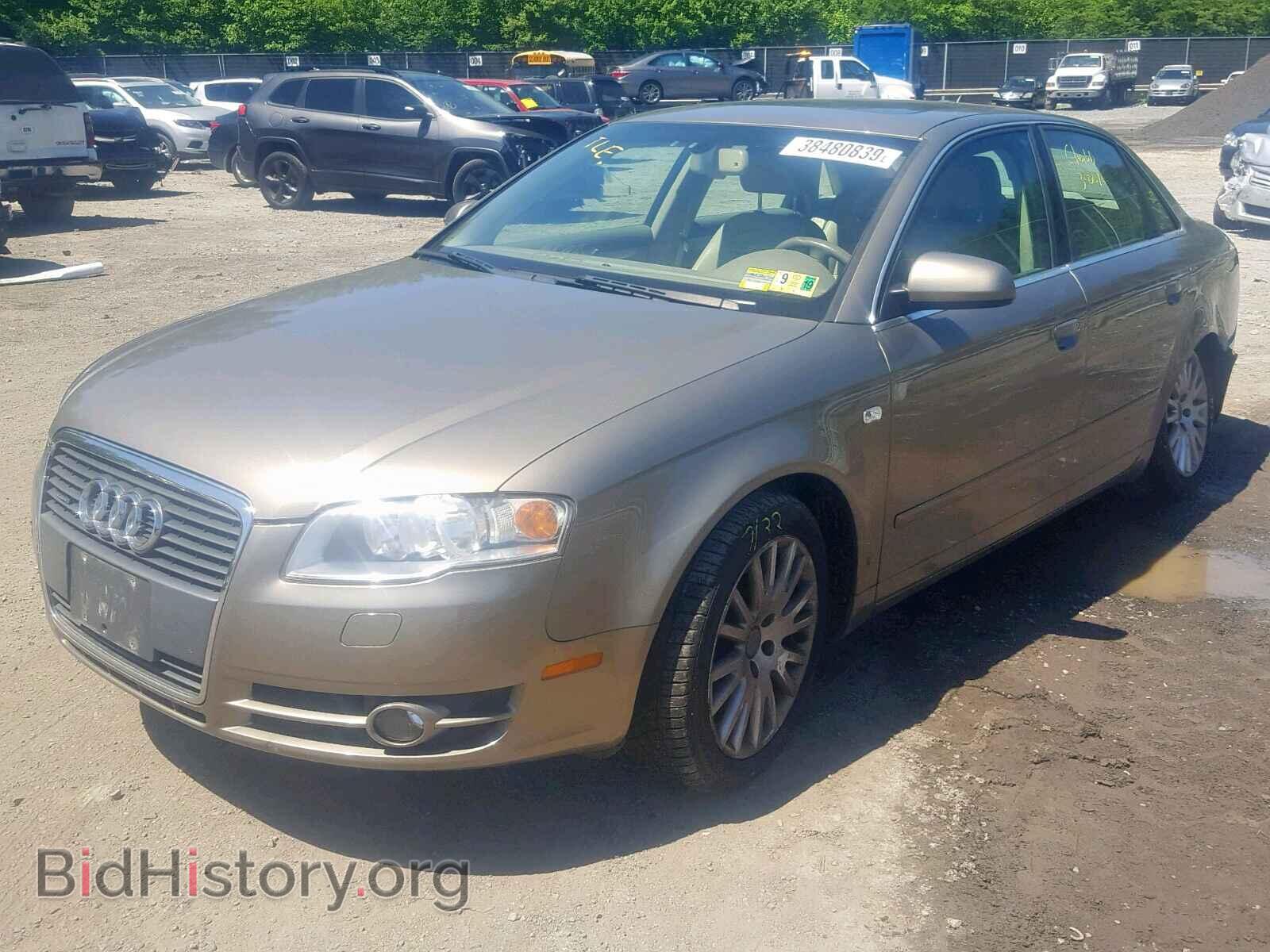 2006 AUDI A4 - VIN: WAUDF78E96A092749 - Фото 2