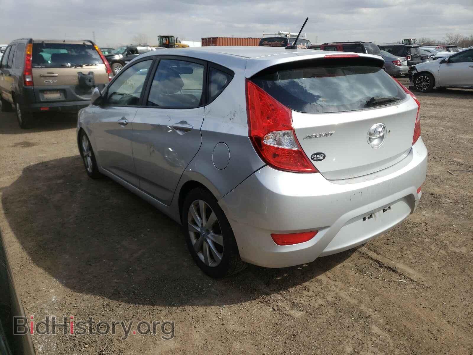 2012 HYUNDAI ACCENT - VIN: KMHCU5AE6CU039242 - Фото 3