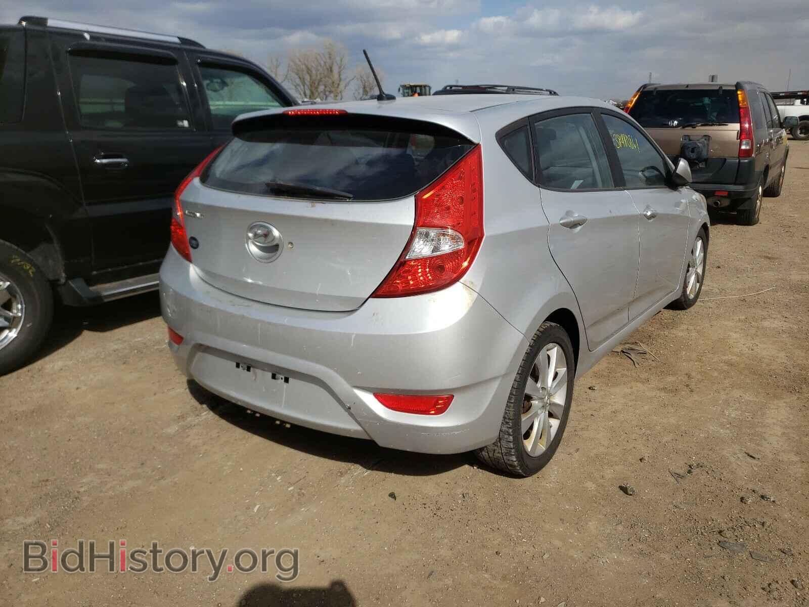 2012 HYUNDAI ACCENT - VIN: KMHCU5AE6CU039242 - Фото 4