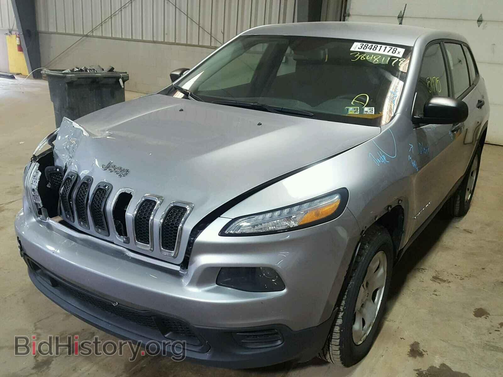2014 JEEP CHEROKEE - VIN: 1C4PJMAB1EW214261 - Фото 2