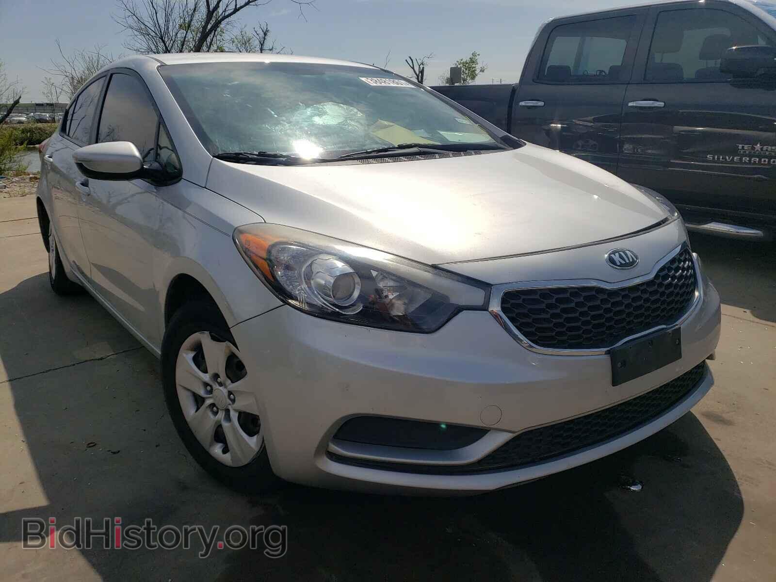 Фотография KNAFK4A65G5509302 - KIA FORTE 2016
