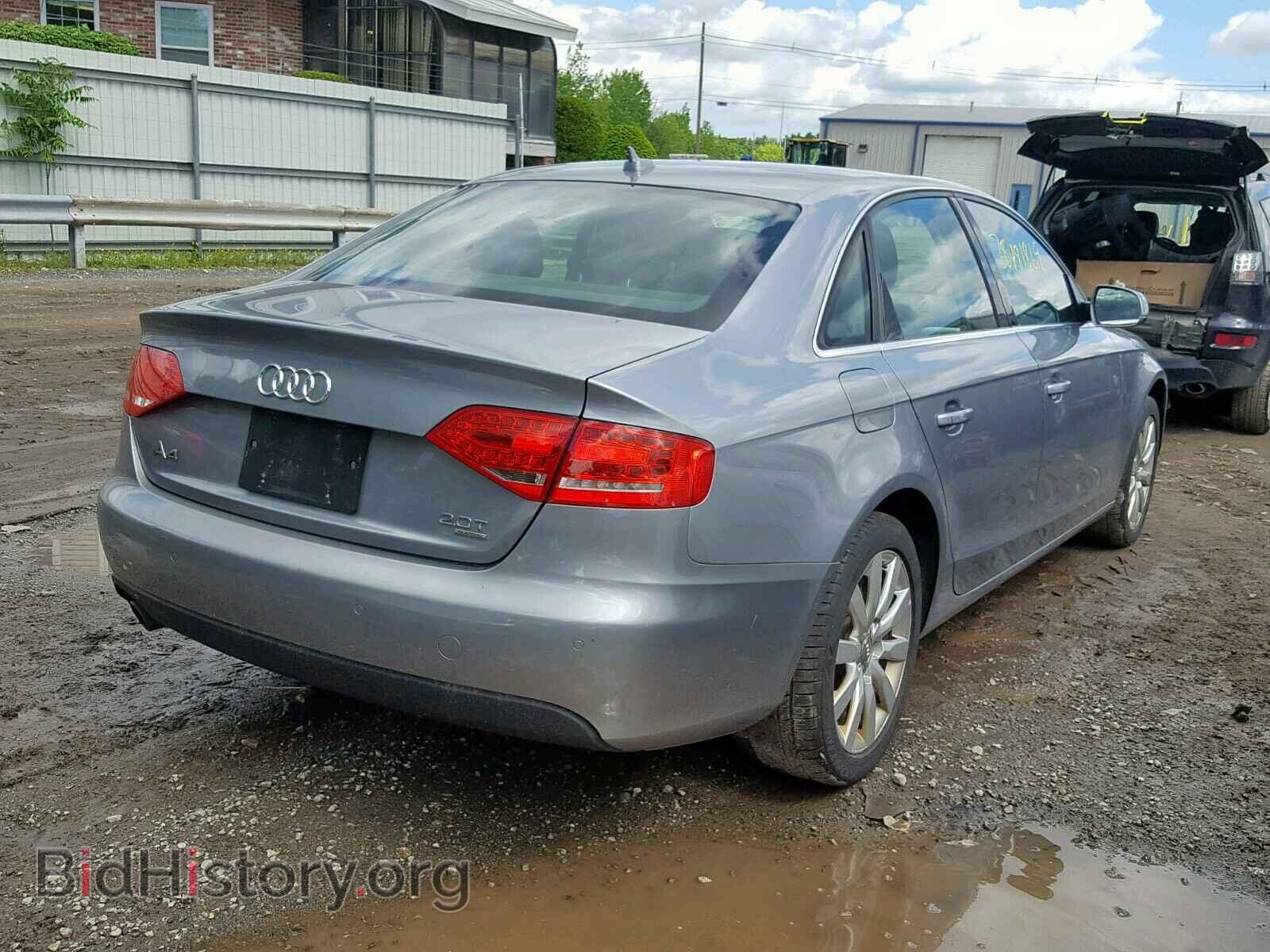 2011 AUDI A4 - VIN: WAUFFAFL5BN046166 - Фото 4