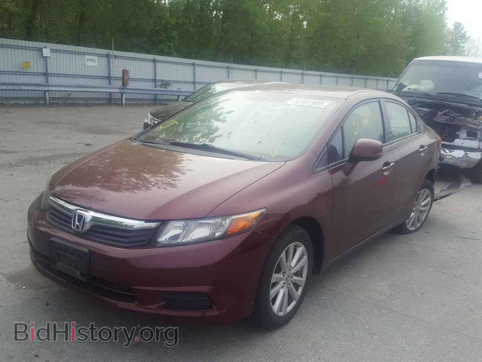 2012 HONDA CIVIC - VIN: 19XFB2F82CE330571 - Фото 2
