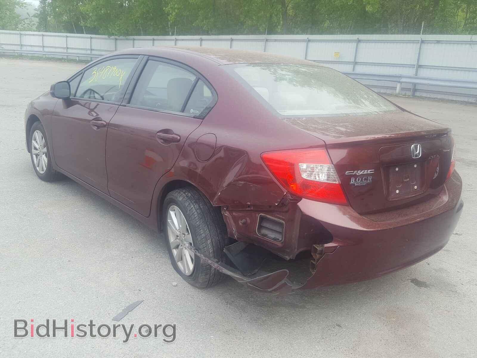 2012 HONDA CIVIC - VIN: 19XFB2F82CE330571 - Фото 3
