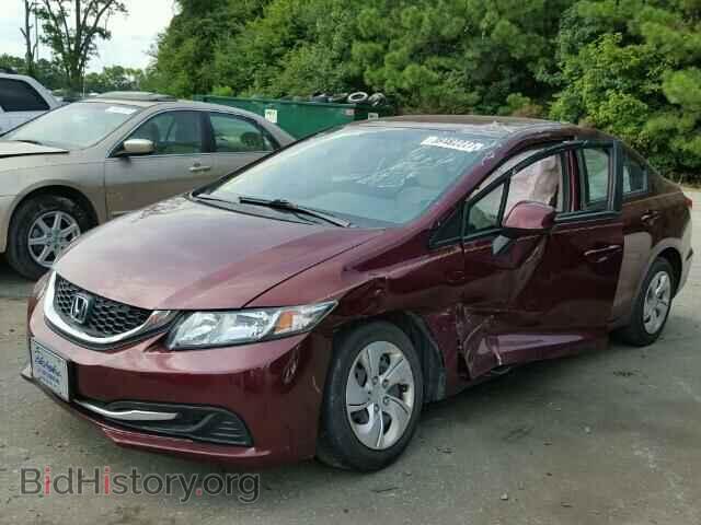 2013 HONDA CIVIC - VIN: 2HGFB2F54DH567219 - Фото 2