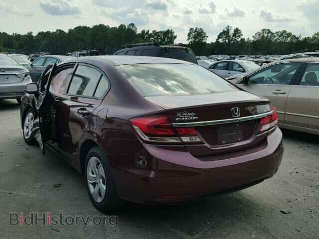 2013 HONDA CIVIC - VIN: 2HGFB2F54DH567219 - Фото 3