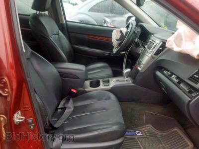 2012 Subaru OUTBACK 2., красный — VIN 4S4BRCJC6C3263486, Copart