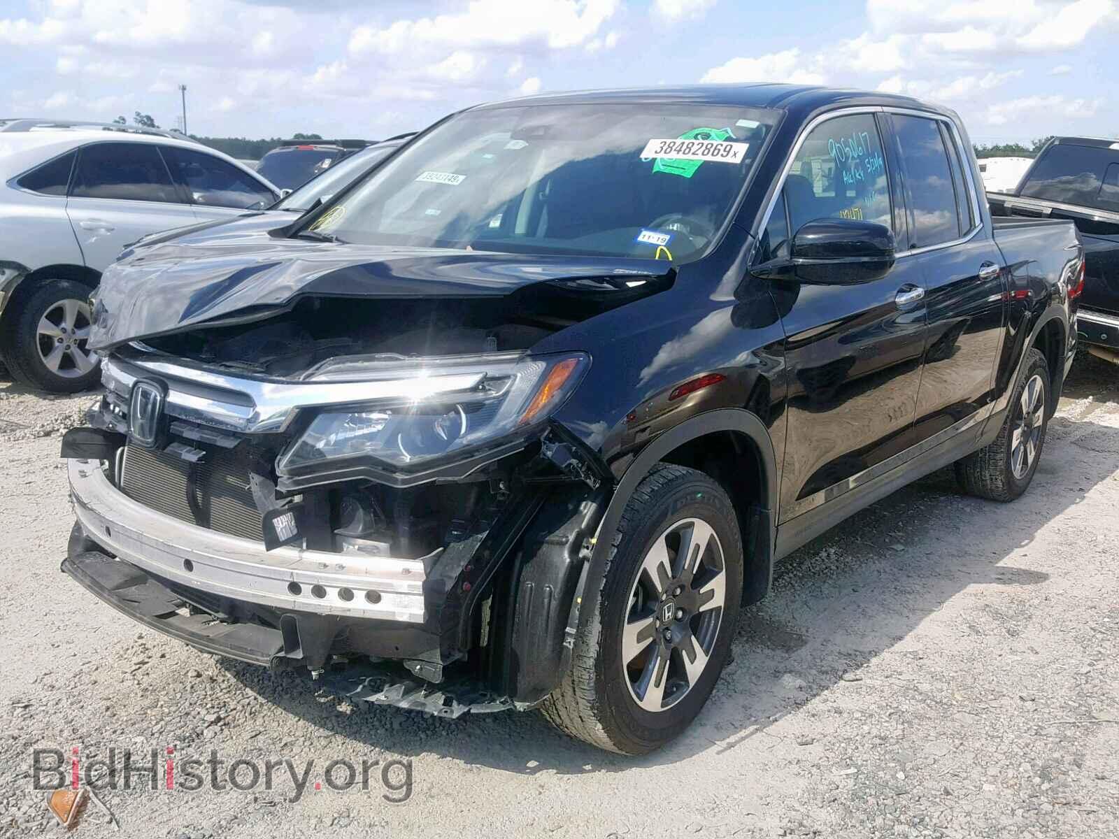 2018 HONDA RIDGELINE - VIN: 5FPYK3F72JB009330 - Фото 2