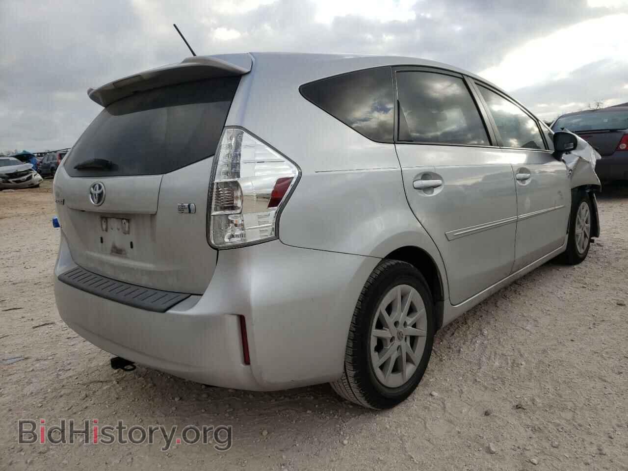 2012 TOYOTA PRIUS - VIN: JTDZN3EU4C3154252 - Фото 4