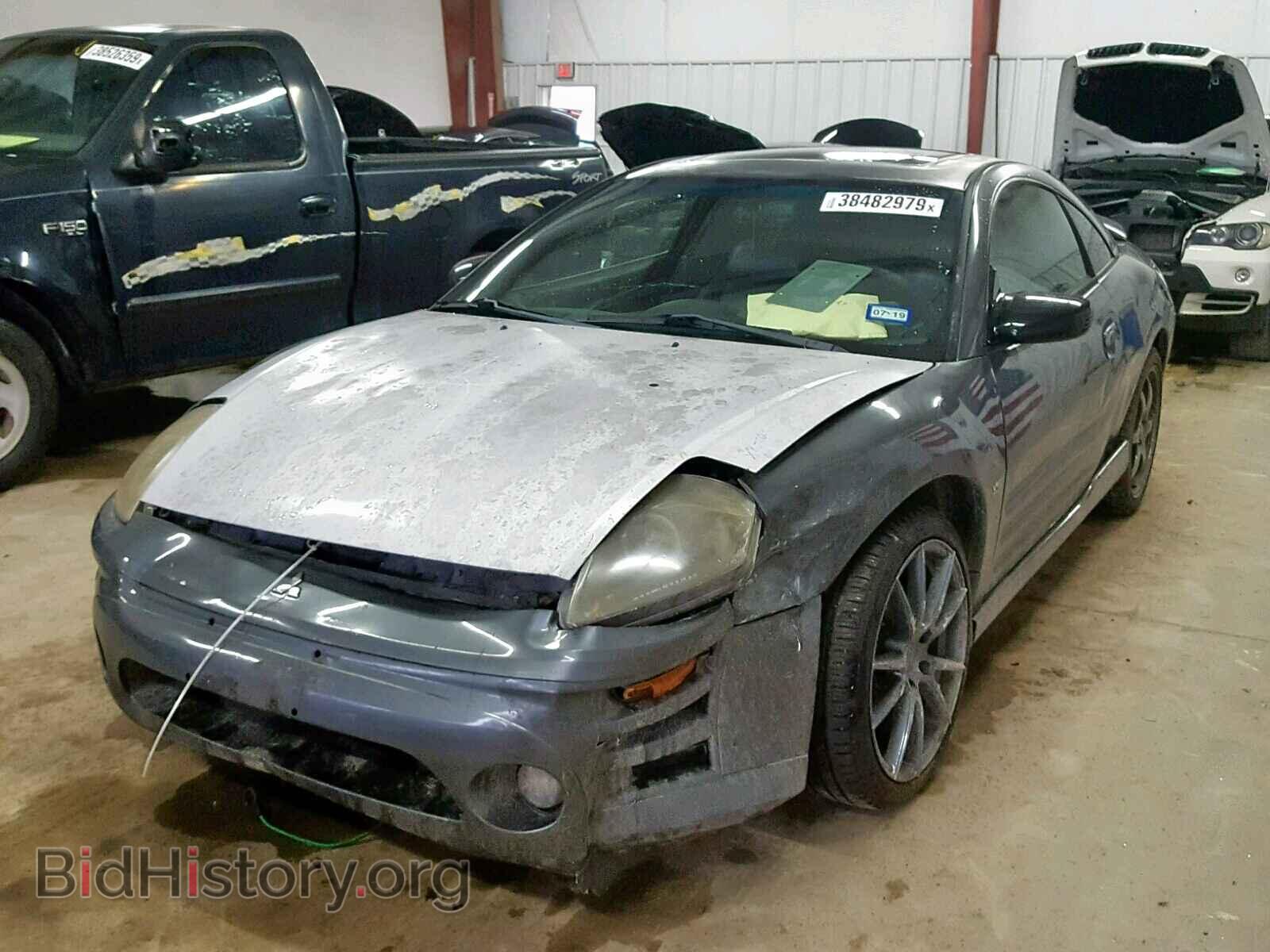 2003 MITSUBISHI ECLIPSE - VIN: 4A3AC84H53E165573 - Фото 2