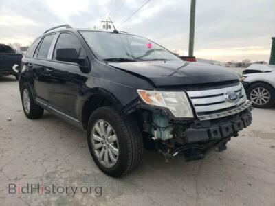 2009 Ford EDGE Edge SEL, черный — VIN 2FMDK38C39BA54024, Copart