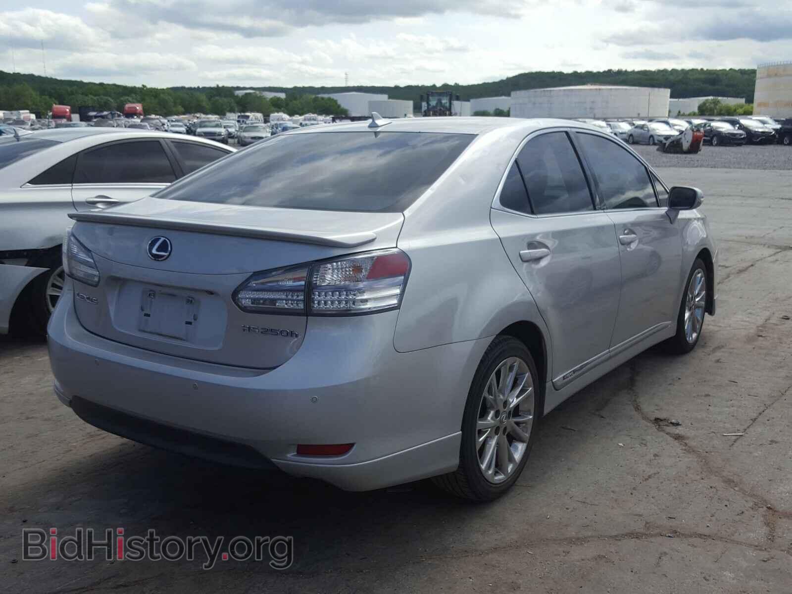 2010 LEXUS HS - VIN: JTHBB1BA7A2019647 - Фото 4