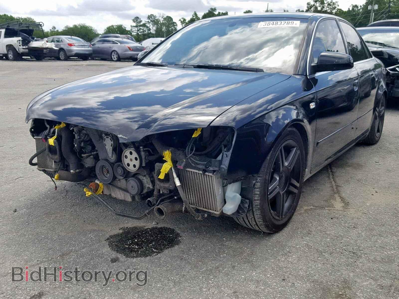 2008 AUDI A4 - VIN: WAUDF78E28A055125 - Фото 2