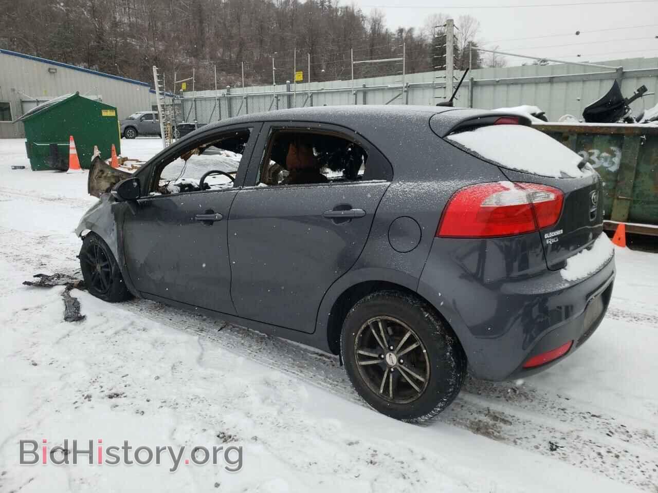 2014 KIA RIO - VIN: KNADN5A31E6362137 - Фото 2