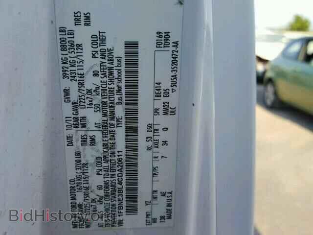 2012 FORD ECONOLINE - VIN: 1FBNE3BL4CDA20611 - Фото 10