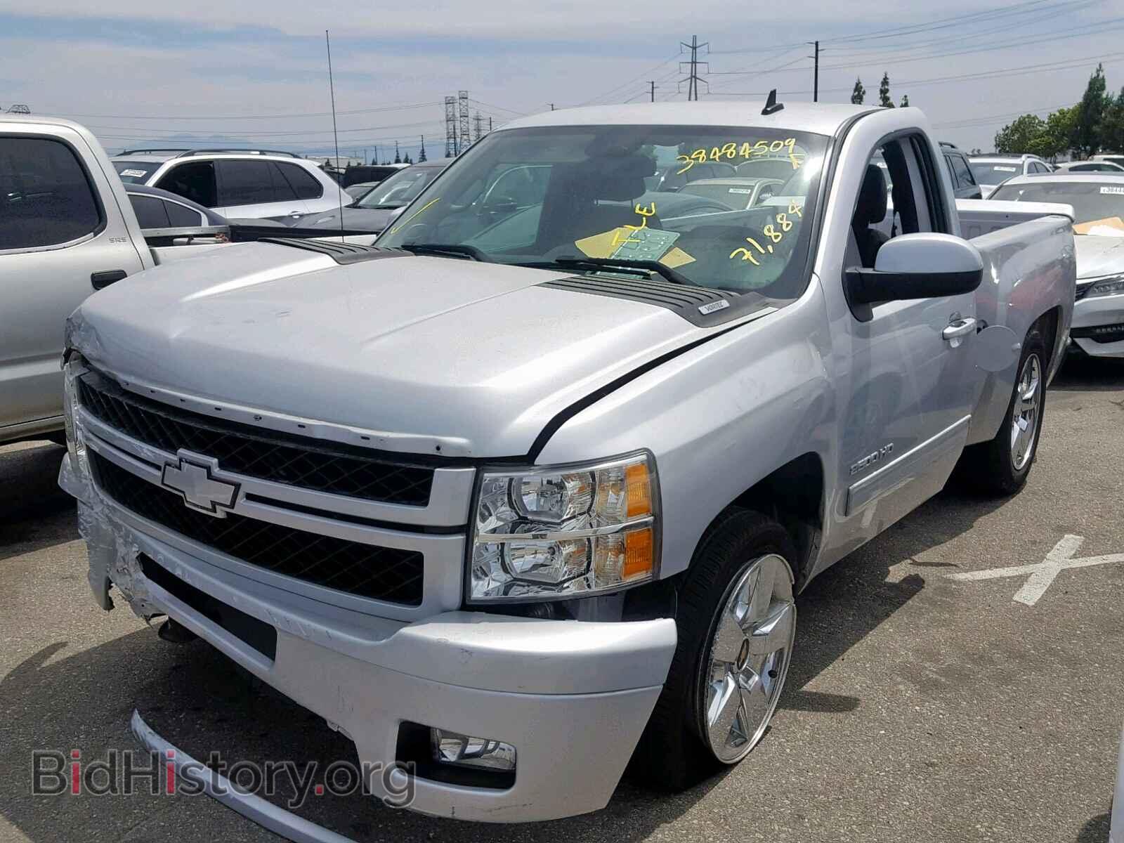 2012 CHEVROLET SILVERADO - VIN: 1GCNCSE03CZ188742 - Фото 2