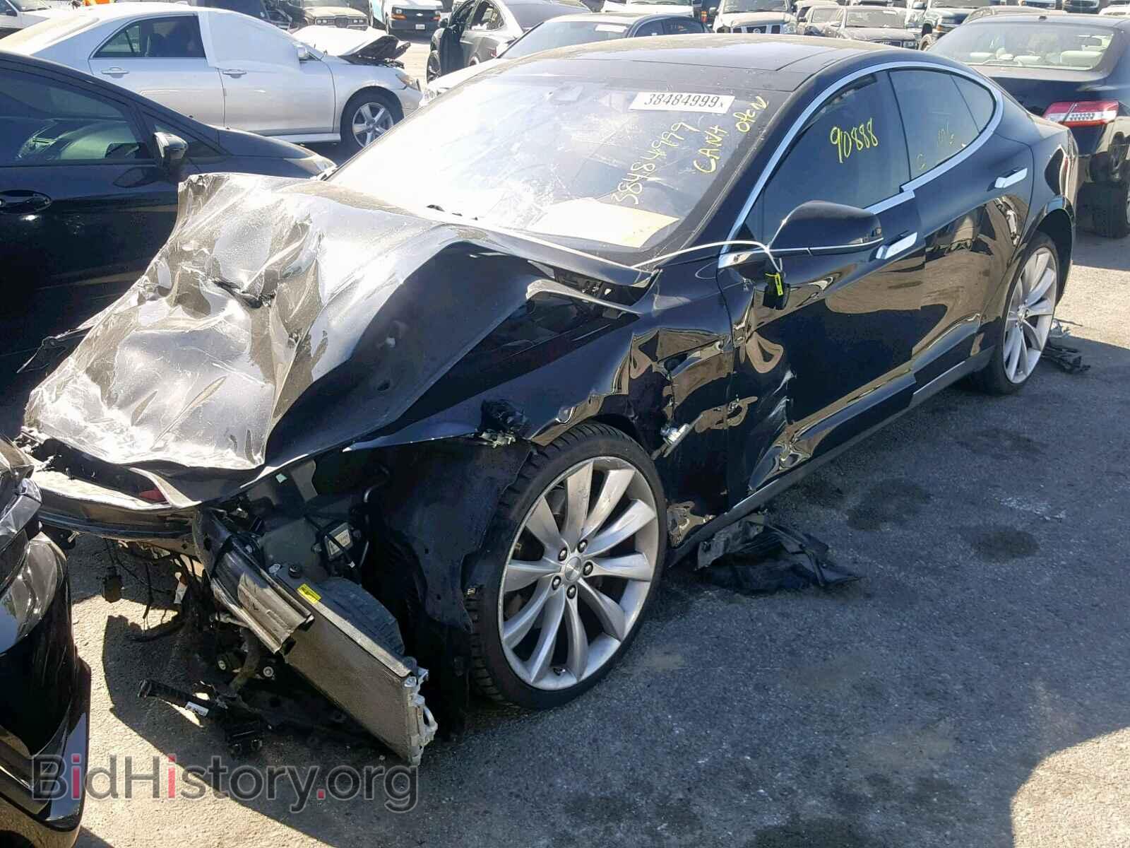 2015 TESLA MODEL S 70 - VIN: 5YJSA1S29FF081214 - Фото 2