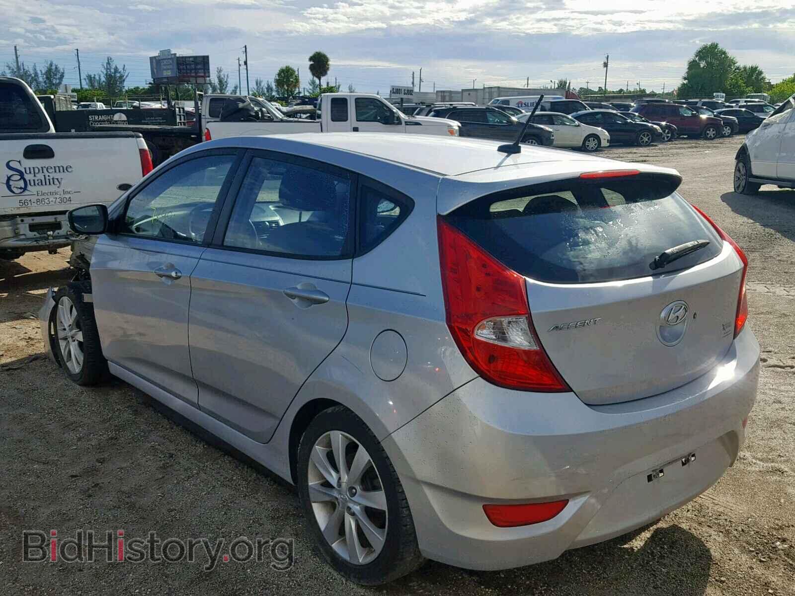 2013 HYUNDAI ACCENT - VIN: KMHCU5AE7DU108859 - Фото 3