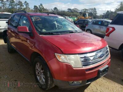 2008 Ford EDGE Edge SEL, maroon — VIN 2FMDK38C18BB47591, Copart