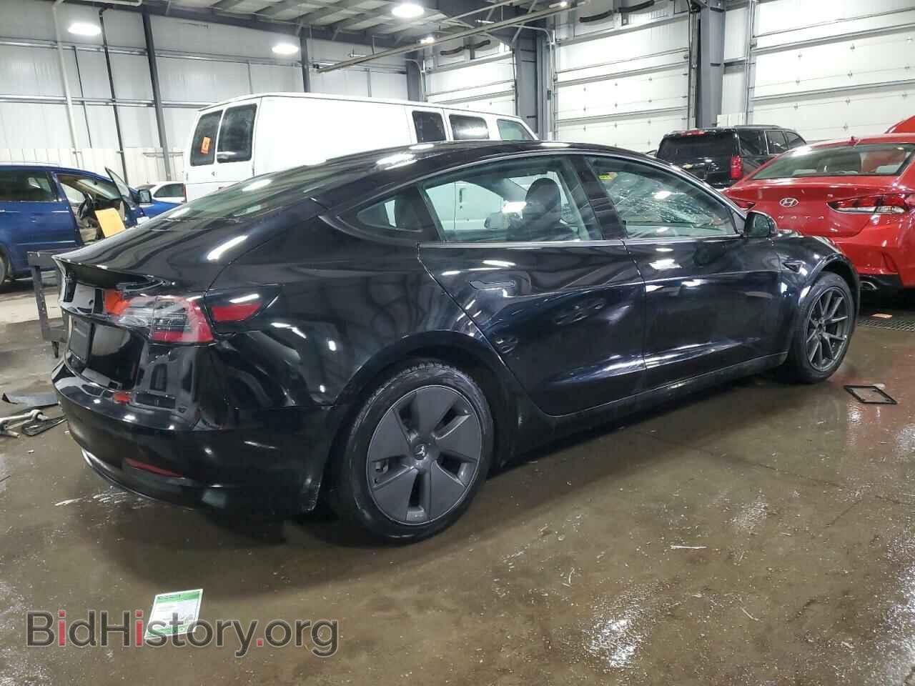 2022 TESLA MODEL 3 - VIN: 5YJ3E1EA4NF369233 - Фото 3
