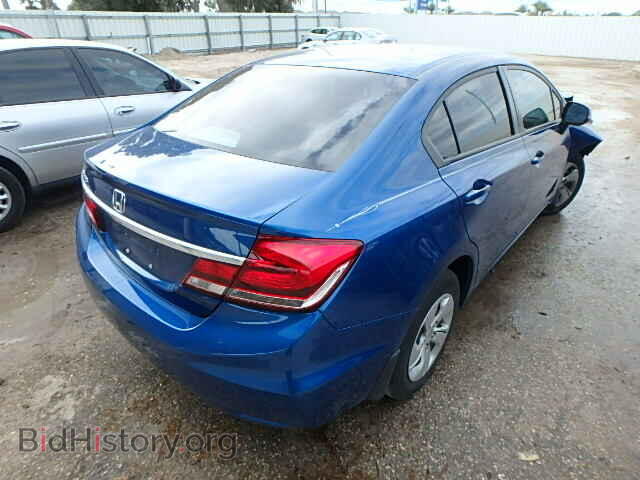 2013 HONDA CIVIC - VIN: 19XFB2F52DE005362 - Фото 4