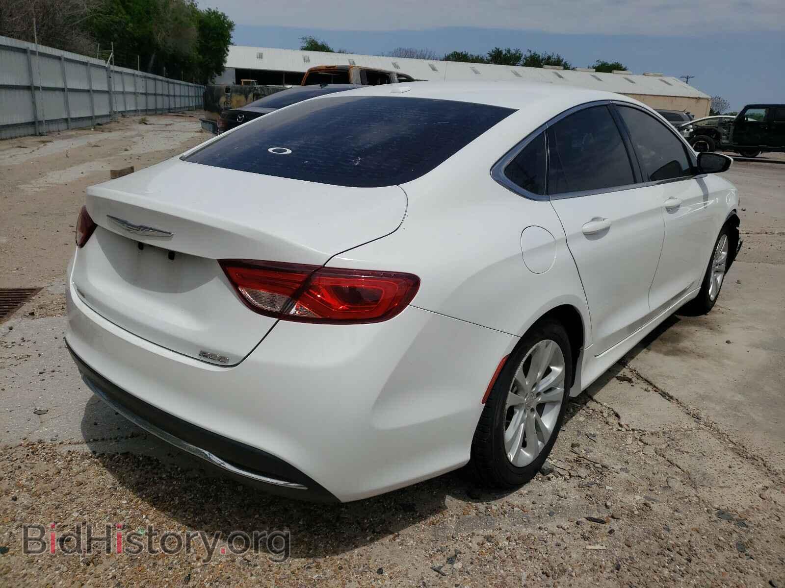 2016 CHRYSLER 200 - VIN: 1C3CCCAB8GN136674 - Фото 4
