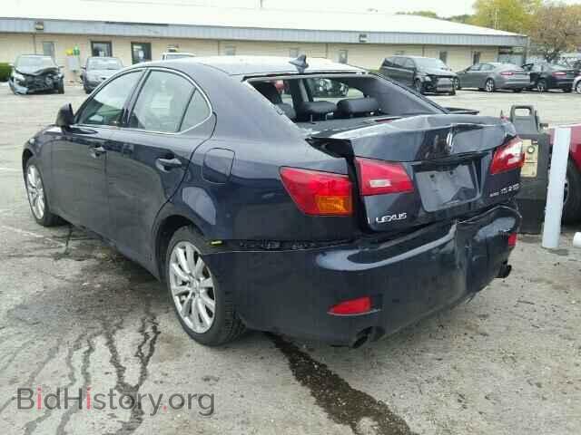 2007 LEXUS IS250 - VIN: JTHCK262X75010610 - Фото 3