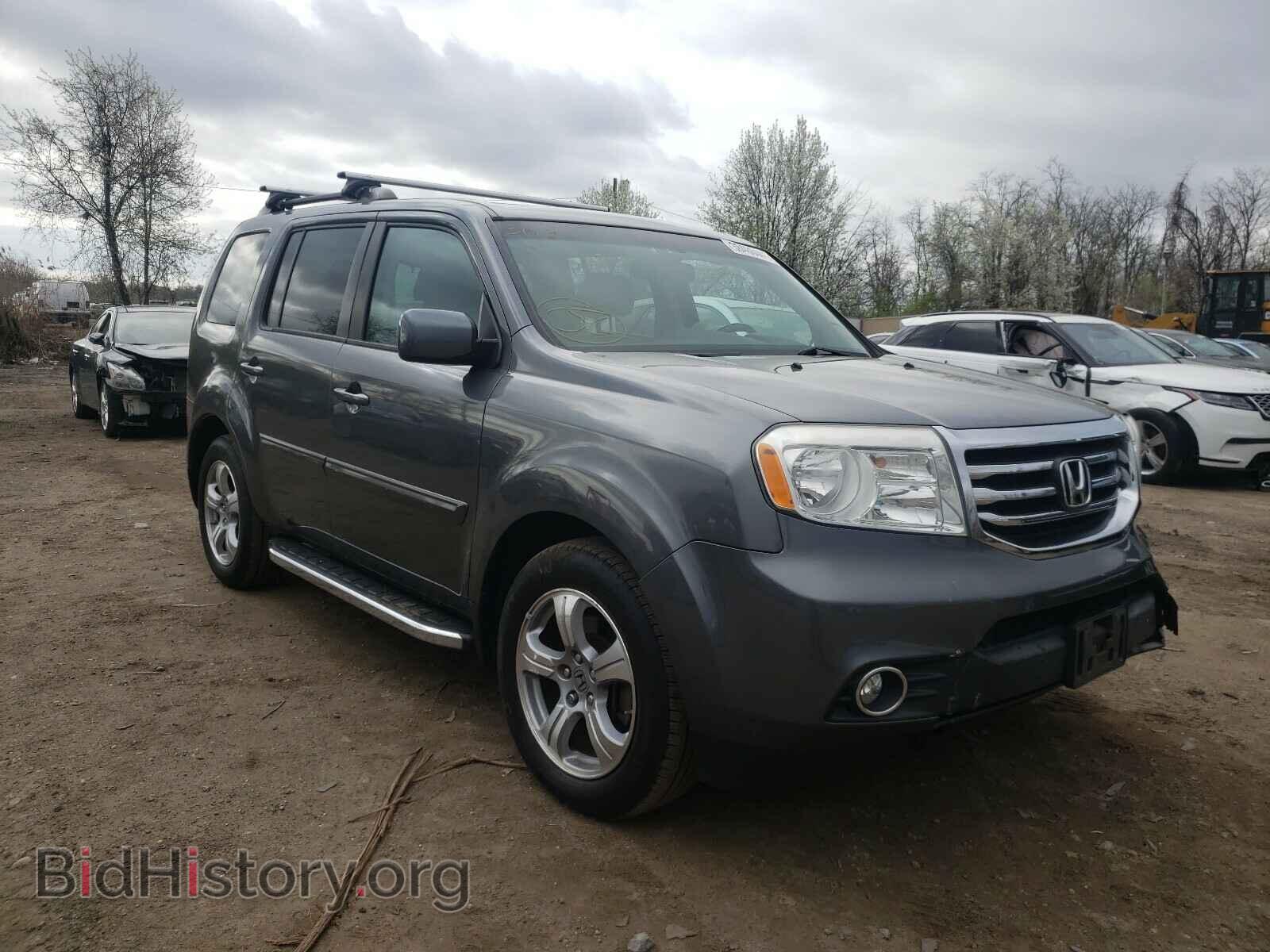 Фотография 5FNYF4H55CB047491 - HONDA PILOT 2012