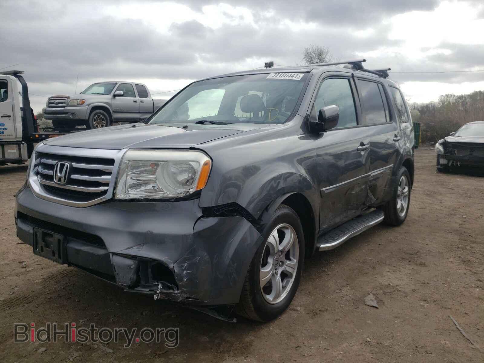 2012 HONDA PILOT - VIN: 5FNYF4H55CB047491 - Фото 2