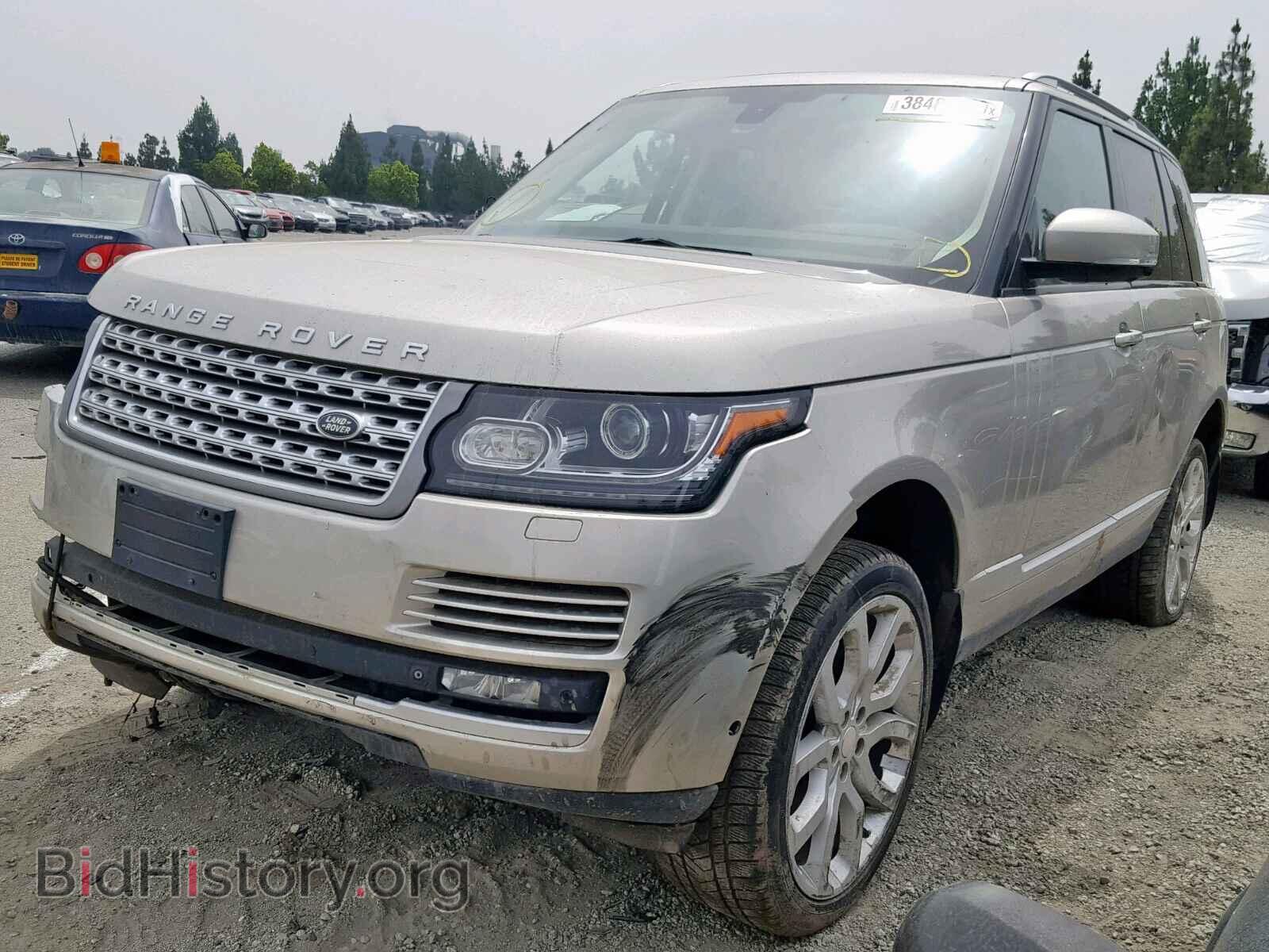 2015 LAND ROVER RANGE ROVE - VIN: SALGS2VF3FA197839 - Photo 2