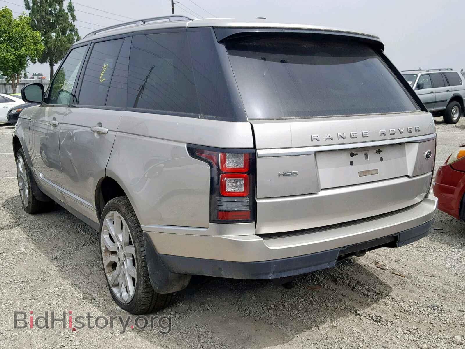 2015 LAND ROVER RANGE ROVE - VIN: SALGS2VF3FA197839 - Photo 3