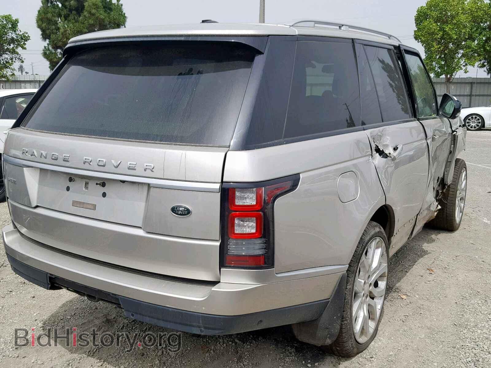 2015 LAND ROVER RANGE ROVE - VIN: SALGS2VF3FA197839 - Photo 4