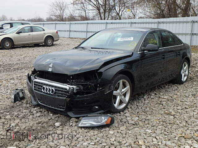 2011 AUDI A4 - VIN: WAUFFCFL9BN007222 - Фото 2