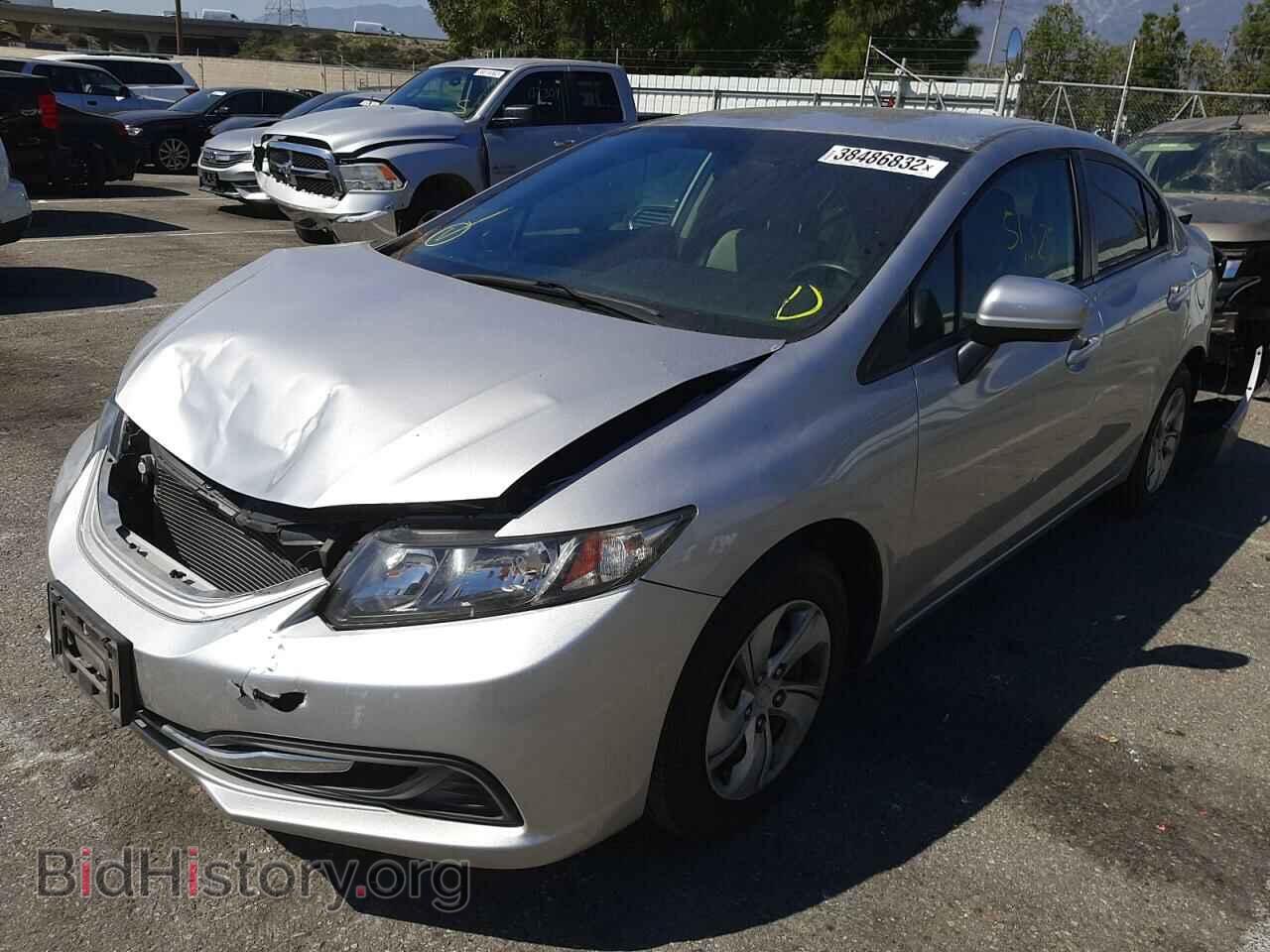 2014 HONDA CIVIC - VIN: 19XFB2F50EE231403 - Фото 2