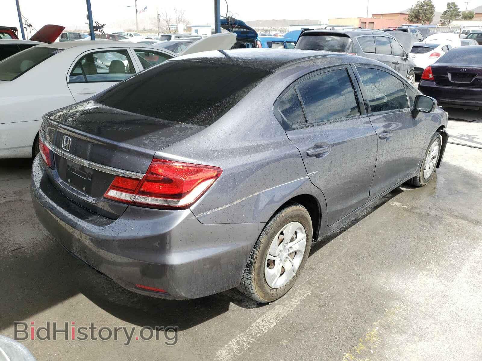 2014 HONDA CIVIC - VIN: 19XFB2F50EE018483 - Фото 4