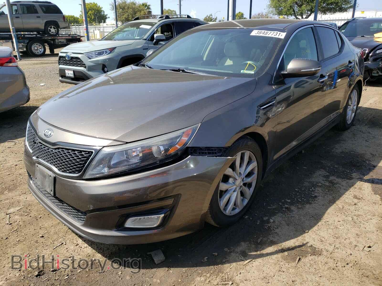 2014 KIA OPTIMA - VIN: 5XXGN4A72EG271246 - Фото 2