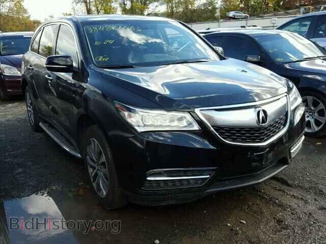 Photo 5FRYD4H44EB038568 - ACURA MDX 2014