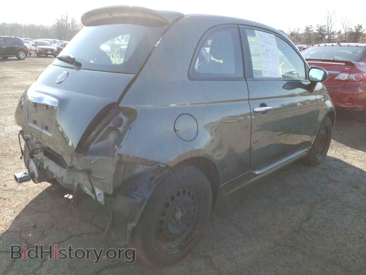 2012 FIAT 500 - VIN: 3C3CFFBR1CT128284 - Фото 4