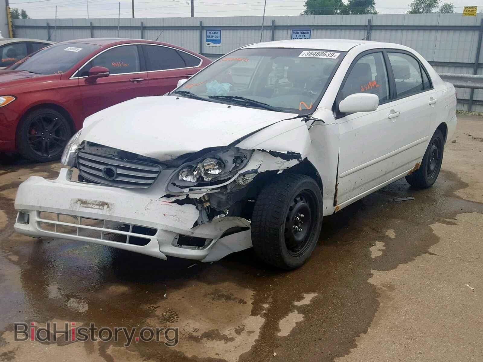 2003 TOYOTA COROLLA - VIN: JTDBR32E130014986 - Фото 2